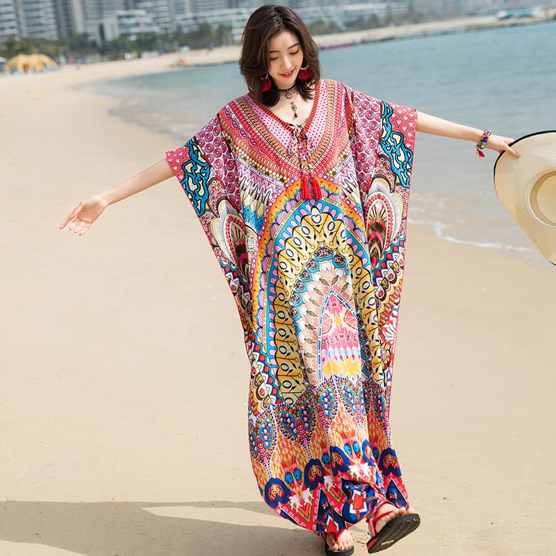 Casual Dresses Beach Skirt 2023 Summer Bohemian Long Straight Oversized Loose Swing Dress Women For WomenCasual, Blue
Casual Dresses Beach Skirt 2023 Summer Bohemian Long Straight Oversized Loose Swing Dress Women For WomenCasual, Blue