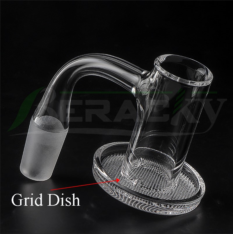 Beracky Full Weld Smoking Sandblasting Quartz Charmer Banger with Grid Dish 20mm OD Beveled Edge Smoke Blender Nails 10mm 14mm 18mm For Glass Water Bong Dab Rigs Pipes
Beracky Full Weld Smoking Sandblasting Quartz Charmer Banger with Grid Dish 20mm OD Beveled Edge Smoke Blender Nails 10mm 14mm 18mm For Glass Water Bong Dab Rigs Pipes