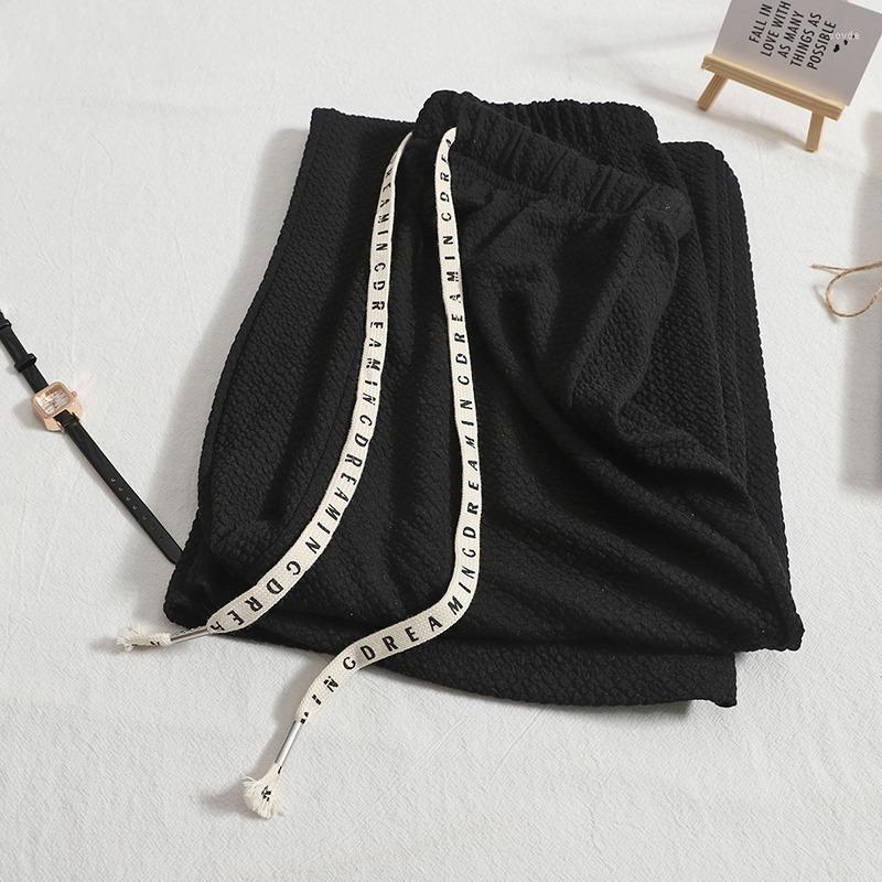 Women's Pants Elastic Waist Drawstring Puff Women's Lazy Wide-leg 2023 Spring High Thin Loose Long
Women's Pants Elastic Waist Drawstring Puff Women's Lazy Wide-leg 2023 Spring High Thin Loose Long