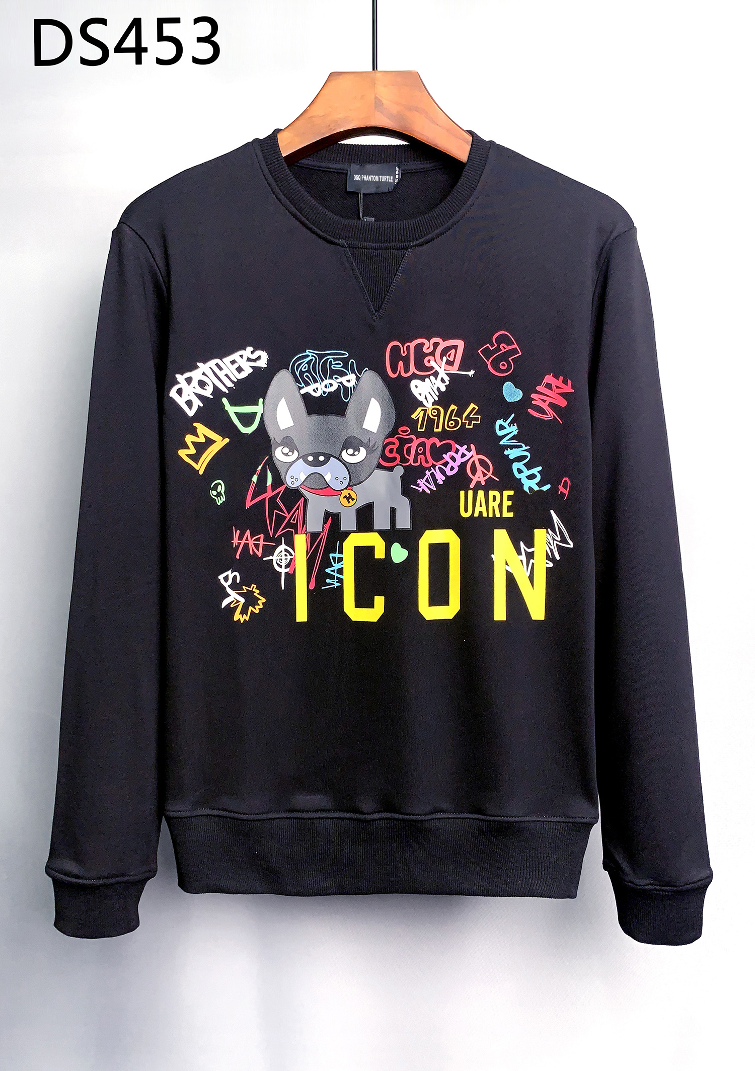 DSQ PHANTOM TURTLE Brand Hoodie Mens Designer Hoodies Italy fashion Sweatshirts Autumn Winter Print Man Hoody Male Top Quality 100% Cotton Tops 58568, Black
DSQ PHANTOM TURTLE Brand Hoodie Mens Designer Hoodies Italy fashion Sweatshirts Autumn Winter Print Man Hoody Male Top Quality 100% Cotton Tops 58568, Black