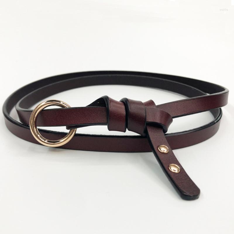 Belts Women's Belt Leather Fine Knotted Pure Cow With Dress Decoration Casual Fashion Round Buckle Designer, Black
Belts Women's Belt Leather Fine Knotted Pure Cow With Dress Decoration Casual Fashion Round Buckle Designer, Black