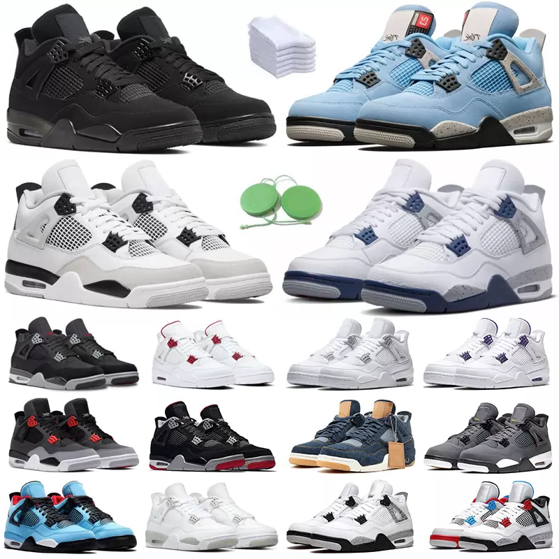 Women Men 4 4s Basketball Shoes Military Black Cat Red Thunder Midnight Navy University Blue White Oreo Sail Lightning Infrared Shimmer Men, Color#25
Women Men 4 4s Basketball Shoes Military Black Cat Red Thunder Midnight Navy University Blue White Oreo Sail Lightning Infrared Shimmer Men, Color#25