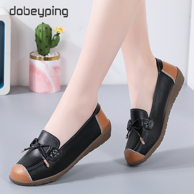 Spring Autumn Womens Loafers Genuine Leather Woman Flats Shoe Slip On Butterfly Knot Female Moccasins Shoes Plus Size 35, Winered
Spring Autumn Womens Loafers Genuine Leather Woman Flats Shoe Slip On Butterfly Knot Female Moccasins Shoes Plus Size 35, Winered
