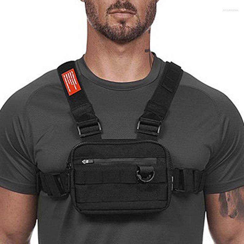 Shopping Bags Outdoor Mens Chest Rig Hip-Hop Sports Bag Casual Function Style Small Tactical Vest Streetwear Male Saddlebag, Black
Shopping Bags Outdoor Mens Chest Rig Hip-Hop Sports Bag Casual Function Style Small Tactical Vest Streetwear Male Saddlebag, Black