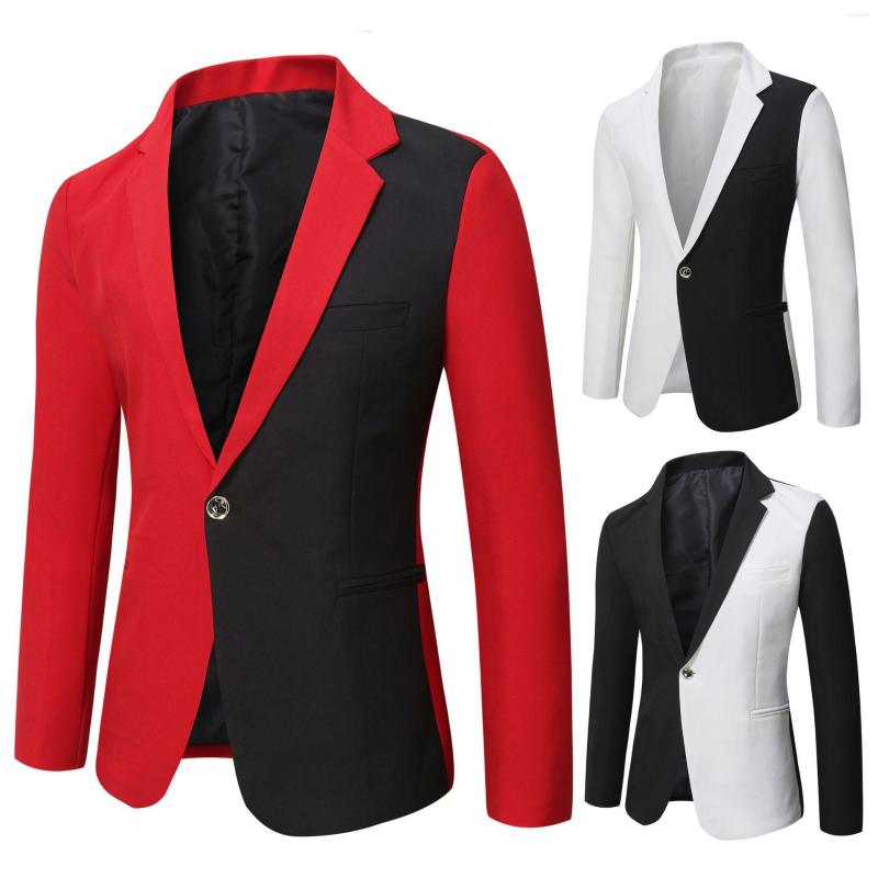 Men's Suits 2023 Spring Men's Personality Color Matching Casual Suit Jacket European And American Simple Top, Black
Men's Suits 2023 Spring Men's Personality Color Matching Casual Suit Jacket European And American Simple Top, Black