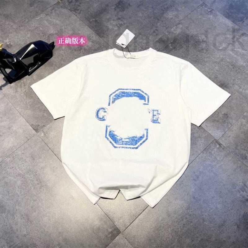 Women' T-Shirt designer Large C printed letter T-shirt classic worn-out short sleeve 23s Summer lovers same loose Y25K, White
Women' T-Shirt designer Large C printed letter T-shirt classic worn-out short sleeve 23s Summer lovers same loose Y25K, White
