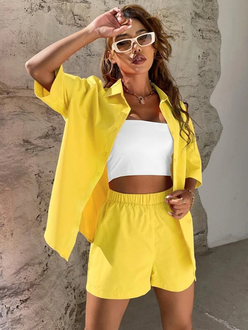 Womens Two Piece Pants Fashion Chic Solid Cotton Singlebreasted Women Shorts Set Summer Elegant Outfits Comfort Versatile Two Piece Set For Women 230316, Rose red
Womens Two Piece Pants Fashion Chic Solid Cotton Singlebreasted Women Shorts Set Summer Elegant Outfits Comfort Versatile Two Piece Set For Women 230316, Rose red