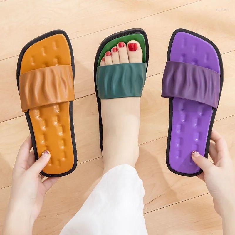 Slippers Korean Women's Fashion Bath Are Versatile And The Style Of Indoor Thick Soled Foreign Sandals On Sale, Green 226
Slippers Korean Women's Fashion Bath Are Versatile And The Style Of Indoor Thick Soled Foreign Sandals On Sale, Green 226