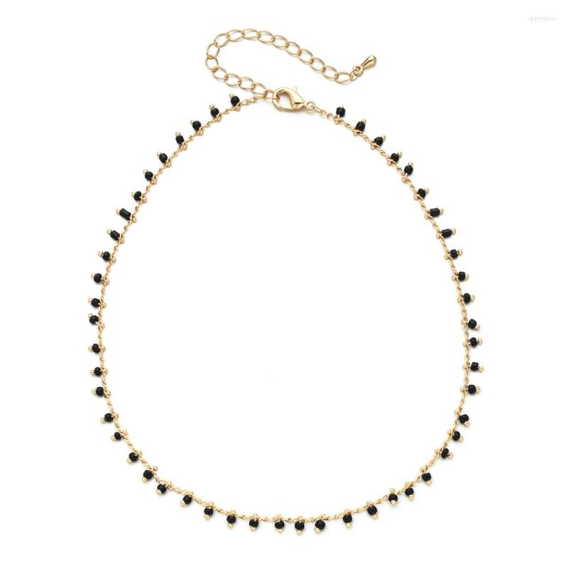 Choker Black Beaded Women Korean Fashion Bohemia Diy Handmade Pendant Necklace Female Jewelry Gift Accessories
Choker Black Beaded Women Korean Fashion Bohemia Diy Handmade Pendant Necklace Female Jewelry Gift Accessories