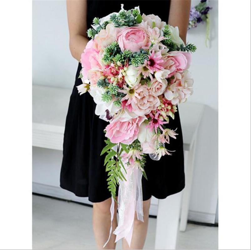 Wedding Flowers Sweet Water Droplets Ramo De Novia Pink Bridal Bouquet Artificial Flower For Holiday Party La Boda
Wedding Flowers Sweet Water Droplets Ramo De Novia Pink Bridal Bouquet Artificial Flower For Holiday Party La Boda