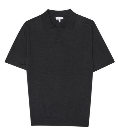 Men's Polos 100% Merino Wool Polo Shirt Men Short Sleeve Knit Open Collar T Shirt Merino Base Layer Breathable Quick Dry Anti-Odor T Shirts 23031