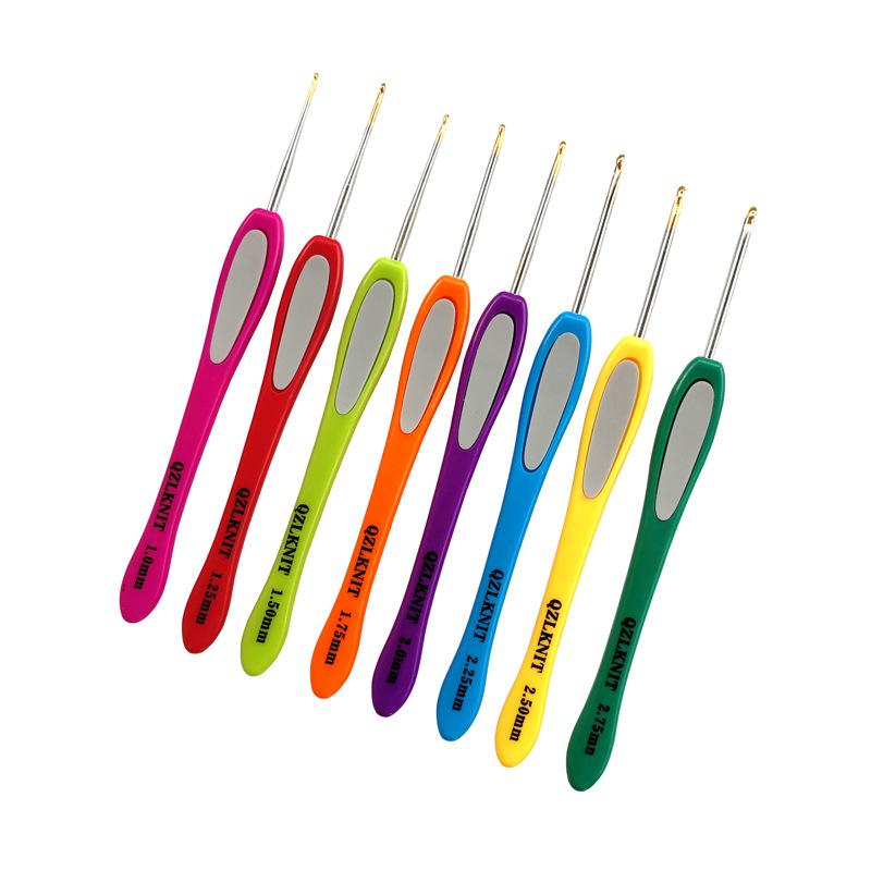 Sewing Notions & Tools 8pcs/Set 1.0mm-2.75mm ABS Knitting Needles Set Small Lace Hooks DIY Crochet For Yarn Handle
Sewing Notions & Tools 8pcs/Set 1.0mm-2.75mm ABS Knitting Needles Set Small Lace Hooks DIY Crochet For Yarn Handle
