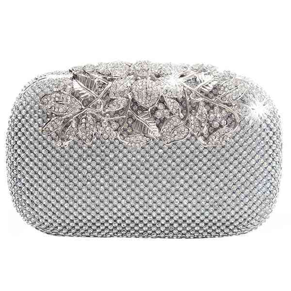 Evening Bags Women Evening Bag Flower Crystal Clutch Bags Wedding Purse Rhinestones Chain bag Shoulder 230316, Silver
Evening Bags Women Evening Bag Flower Crystal Clutch Bags Wedding Purse Rhinestones Chain bag Shoulder 230316, Silver