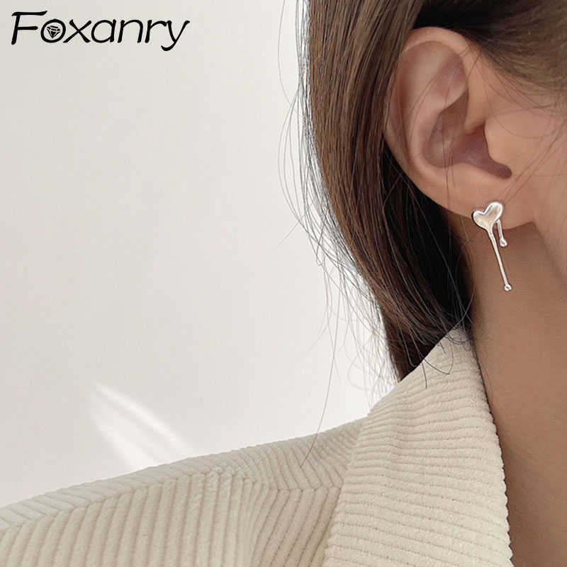 Charm ANRY Prevent Allergy Silver Color d Earrings for Women Trend Elegant Vintage Creative Lava LOVE Heart Party Jewelry L230315
Charm ANRY Prevent Allergy Silver Color d Earrings for Women Trend Elegant Vintage Creative Lava LOVE Heart Party Jewelry L230315