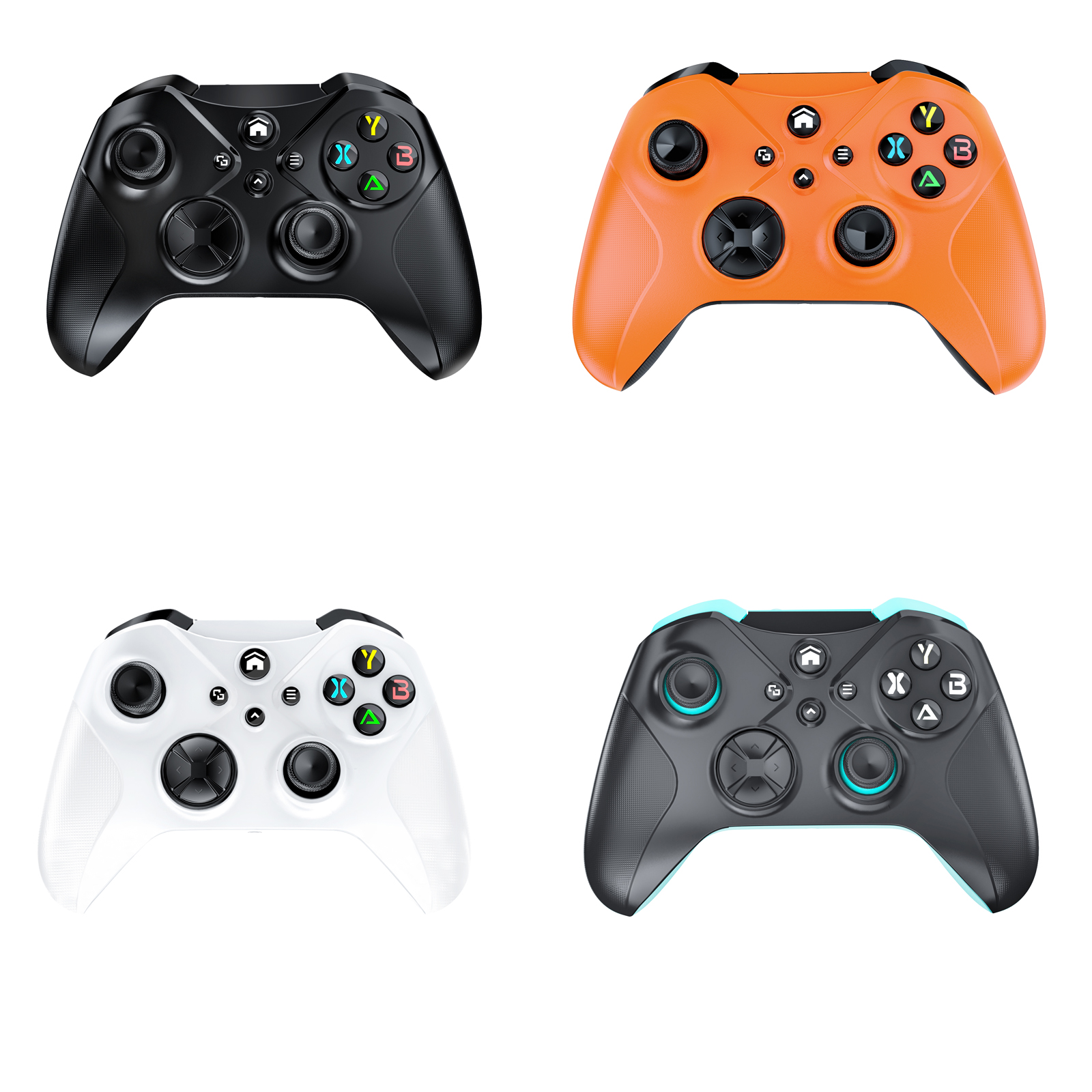 Wireless Gamepad For Xbox One Series X/S/PC/IOS/Android/Steam 6 Axis Gyro With Turbo Function Game Controller Consoles Joystick