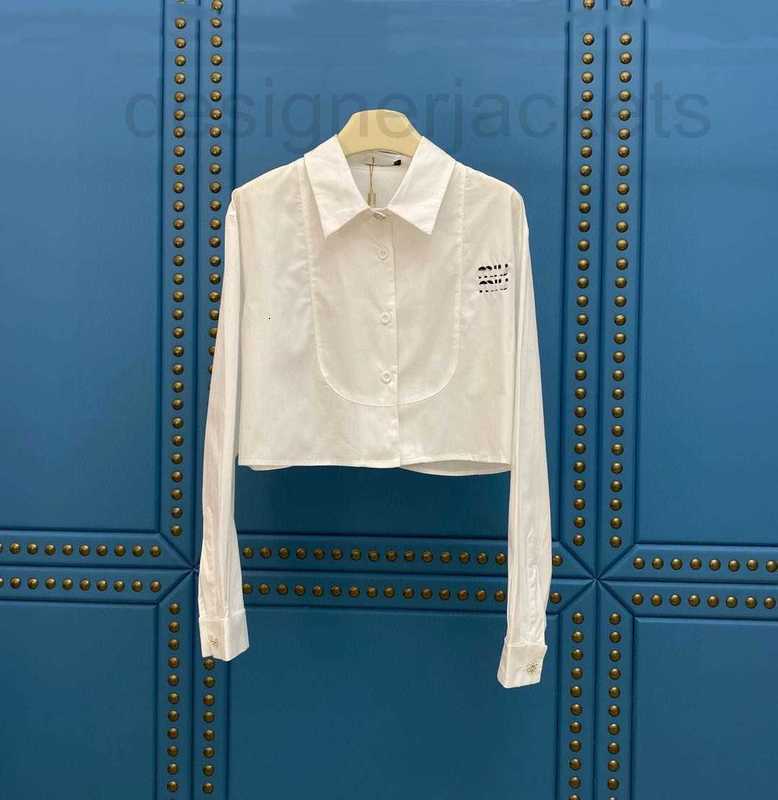 Women' Blouses & Shirts designer women short shirt spring summer 2023 new open-belly navel BJ80, White2
Women' Blouses & Shirts designer women short shirt spring summer 2023 new open-belly navel BJ80, White2