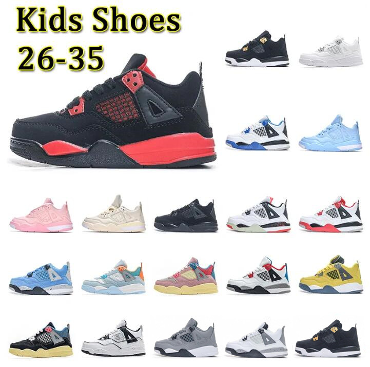 Jumpman 4 Retro Kids Basketball Shoes 4s White Black Cats Grade School for Sale 2023 Jorden 3 Bred Fire Red Midnight Navy Boy Girl Sports Shoes Size 26-35, 15
Jumpman 4 Retro Kids Basketball Shoes 4s White Black Cats Grade School for Sale 2023 Jorden 3 Bred Fire Red Midnight Navy Boy Girl Sports Shoes Size 26-35, 15