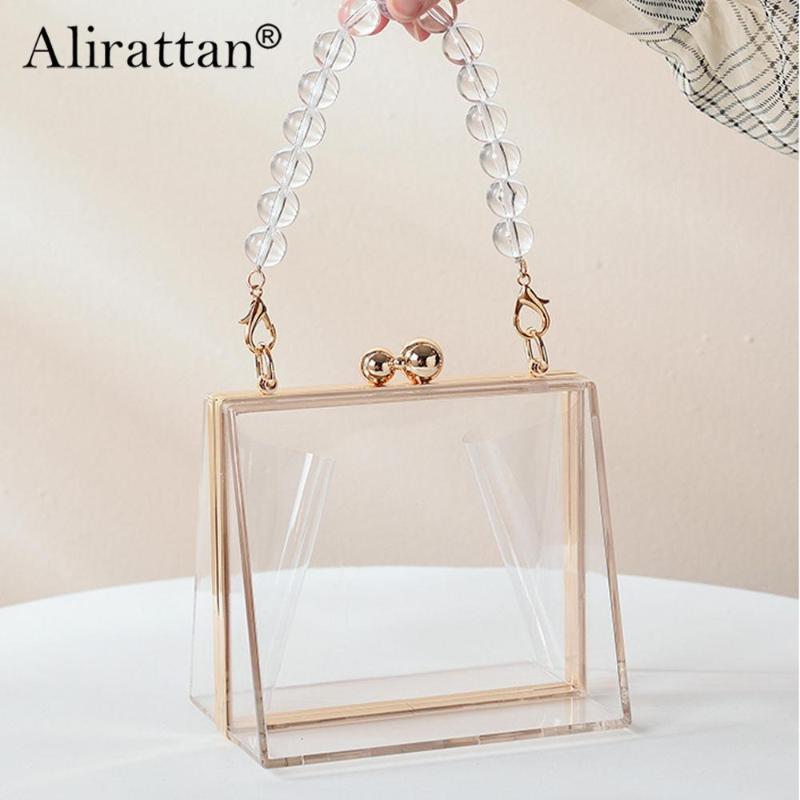Shoulder Bags Alirattan Acrylic Transparent For Women Creative Bag Detachable Chain Ladies Handbag Clutch
Shoulder Bags Alirattan Acrylic Transparent For Women Creative Bag Detachable Chain Ladies Handbag Clutch