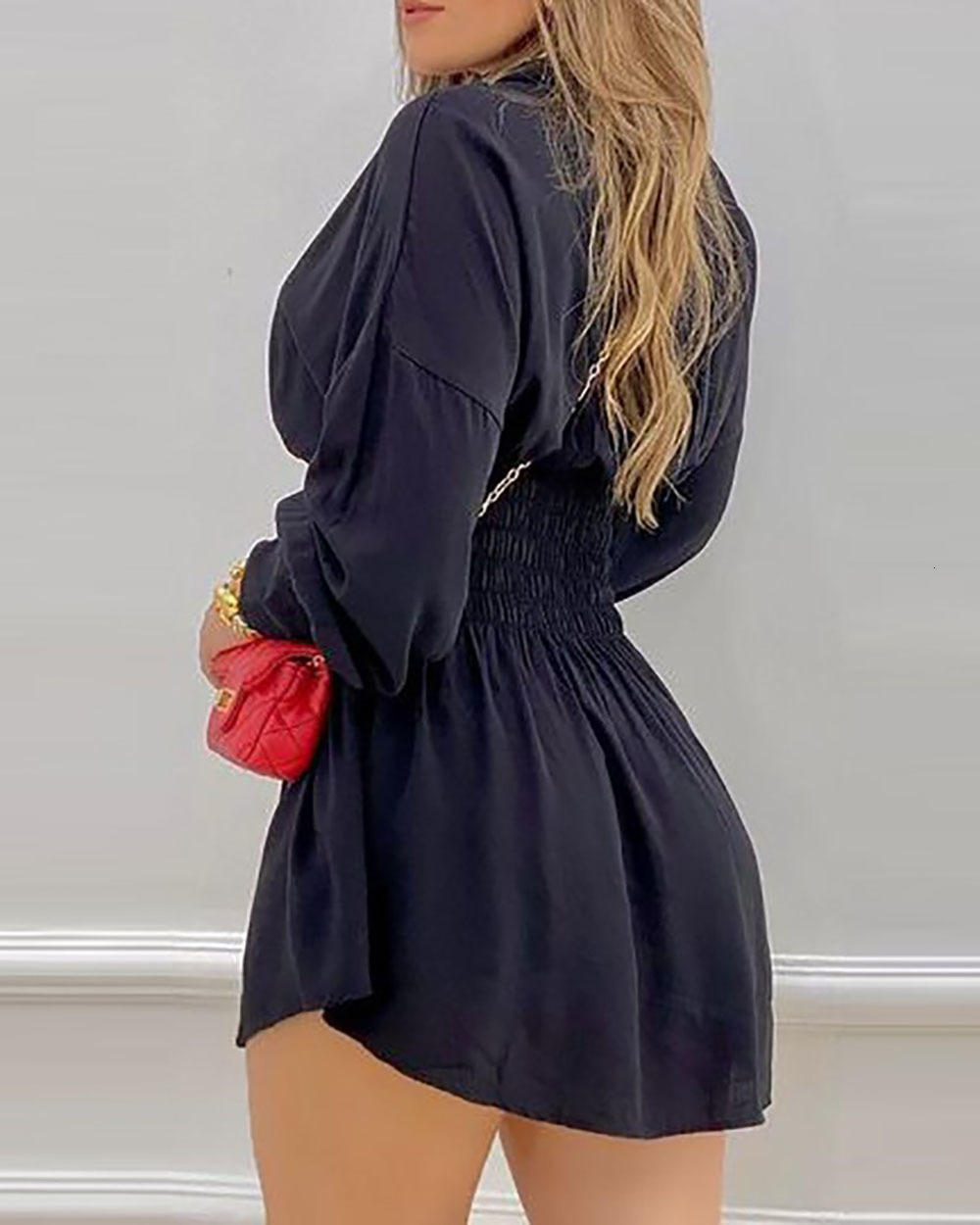 Casual Dresses Women's Summer Dress Aestethic Korean Style Sexy Casual Elegant Party Dress Women Long Sleeve High Waist Beach Mini Dress 230316