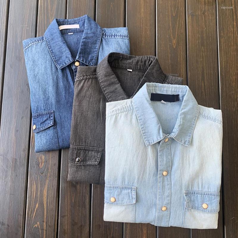 Men's Casual Shirts Thin Trendy Lapel Mid Length Spring Shirt Turn-down Collar Single-breasted For Daily Wear, Black
Men's Casual Shirts Thin Trendy Lapel Mid Length Spring Shirt Turn-down Collar Single-breasted For Daily Wear, Black