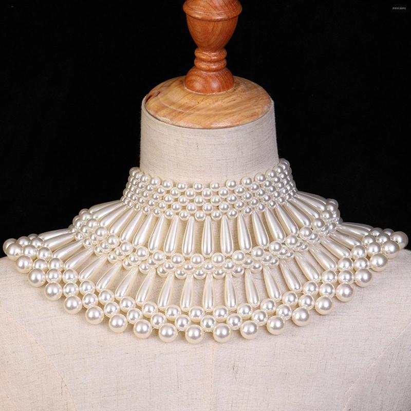 Pendant Necklaces Imitation Pearl Necklace Beaded Bib Choker Gift Statement Jewelry
Pendant Necklaces Imitation Pearl Necklace Beaded Bib Choker Gift Statement Jewelry
