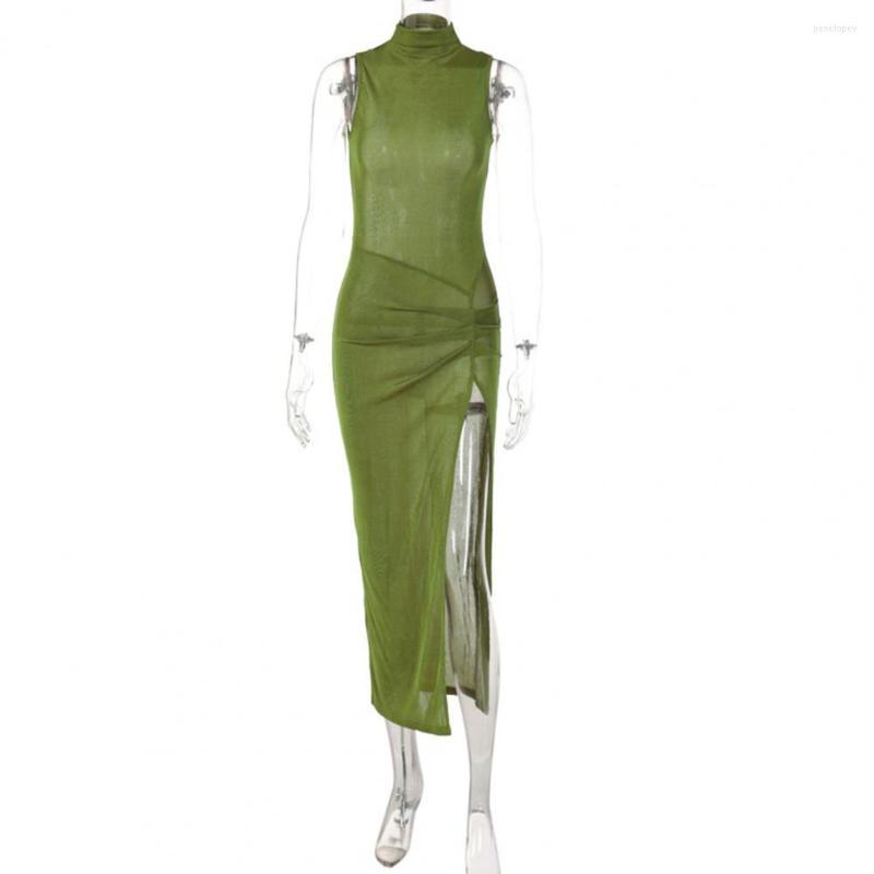 Casual Dresses Hip Wrap Attractive Side High Split Hem Bodycon Club Dress Skin-touching Maxi Collar Female Clothing, Black
Casual Dresses Hip Wrap Attractive Side High Split Hem Bodycon Club Dress Skin-touching Maxi Collar Female Clothing, Black