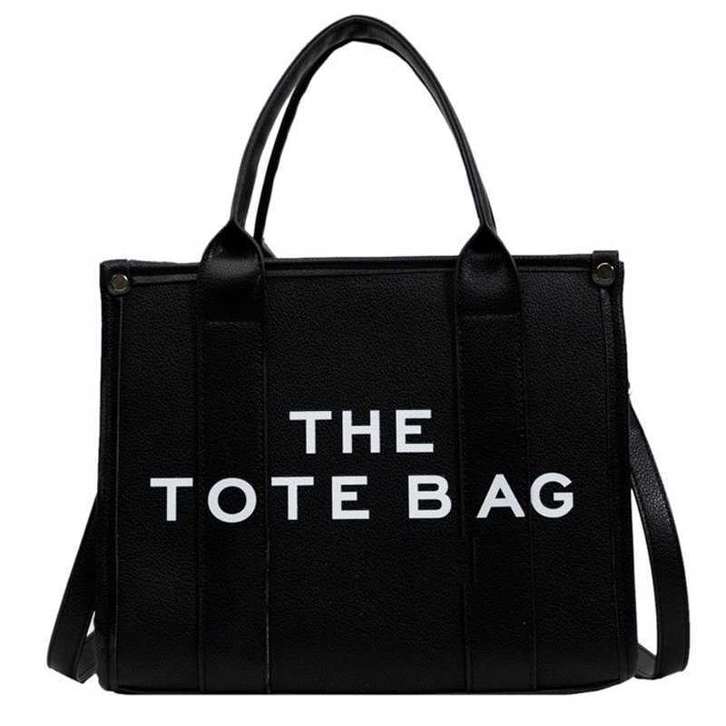 the Tote Bag Small New Women's Bag Ins Fashion Tote Bag One Shoulder Messenger Bag, Three lines - black
the Tote Bag Small New Women's Bag Ins Fashion Tote Bag One Shoulder Messenger Bag, Three lines - black