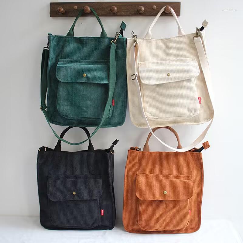 Evening Bags Girls Vintage Corduroy Shoulder Bag Shopping Zipper Schoolbag Handbag Casual Outer
Evening Bags Girls Vintage Corduroy Shoulder Bag Shopping Zipper Schoolbag Handbag Casual Outer