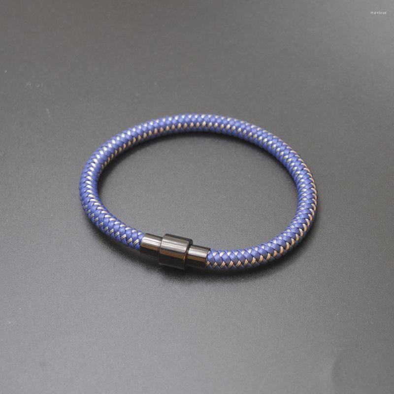 Strand 5Pcs/Lot Custom Logo Punk Men Jewelry Braided Leather Bracelet Stainless Steel Magnetic Clasp Fashion Bangles Wrap Bracelets
Strand 5Pcs/Lot Custom Logo Punk Men Jewelry Braided Leather Bracelet Stainless Steel Magnetic Clasp Fashion Bangles Wrap Bracelets