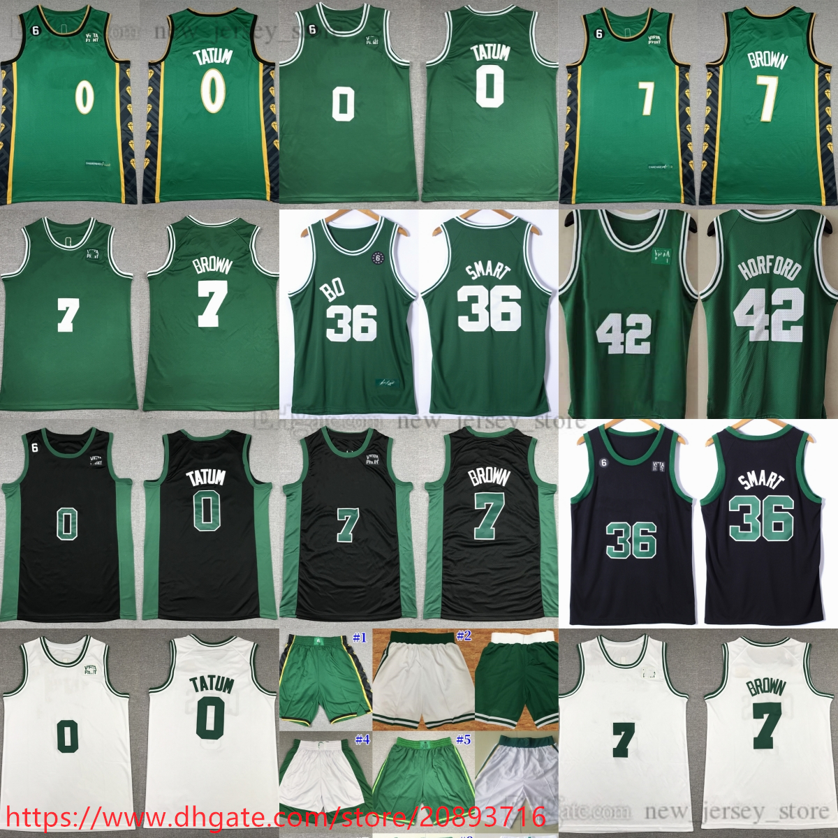 New XS-6XL Man Women Youth Basketball 0 Jayson 7 Jaylen Tatum Brown Jersey Stitched Kids Boys 36 Marcus 42 Horford Smart Jerseys Black White Green City Retro With 6 Patch, Aspicture (with team name)
New XS-6XL Man Women Youth Basketball 0 Jayson 7 Jaylen Tatum Brown Jersey Stitched Kids Boys 36 Marcus 42 Horford Smart Jerseys Black White Green City Retro With 6 Patch, Aspicture (with team name)