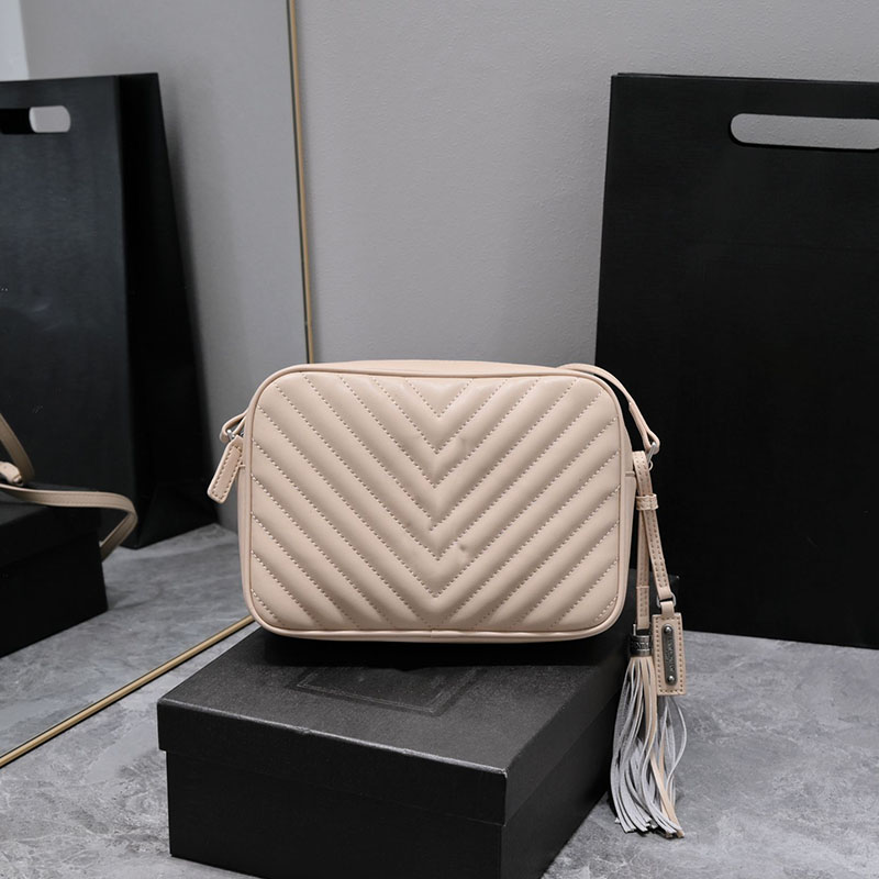 Luxurys Designers Women Shoulder Bags Saint Laurent Camera Bag Mini Lou Handbags Purses Leather Lady Fashion Brands Crossbody bag, Light brown
Luxurys Designers Women Shoulder Bags Saint Laurent Camera Bag Mini Lou Handbags Purses Leather Lady Fashion Brands Crossbody bag, Light brown