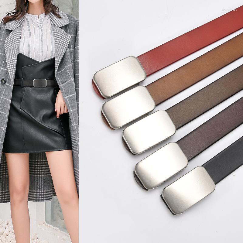 Belts Genuine Leather Women's Belt Simple Fashion Versatile Decorative Waist Cover Jeans Retro Luxury Top, Black
Belts Genuine Leather Women's Belt Simple Fashion Versatile Decorative Waist Cover Jeans Retro Luxury Top, Black
