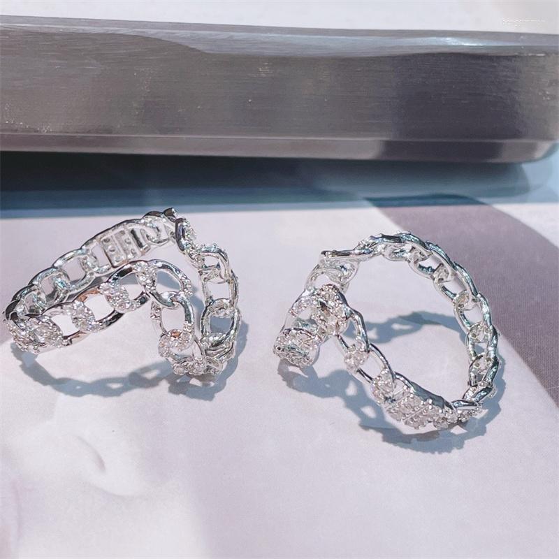 Backs Earrings Uilz Korean Hollow Chain Shape Clip For Women Simple Big Circle Geometric Earring Party Daily Jewelry EP2446
Backs Earrings Uilz Korean Hollow Chain Shape Clip For Women Simple Big Circle Geometric Earring Party Daily Jewelry EP2446