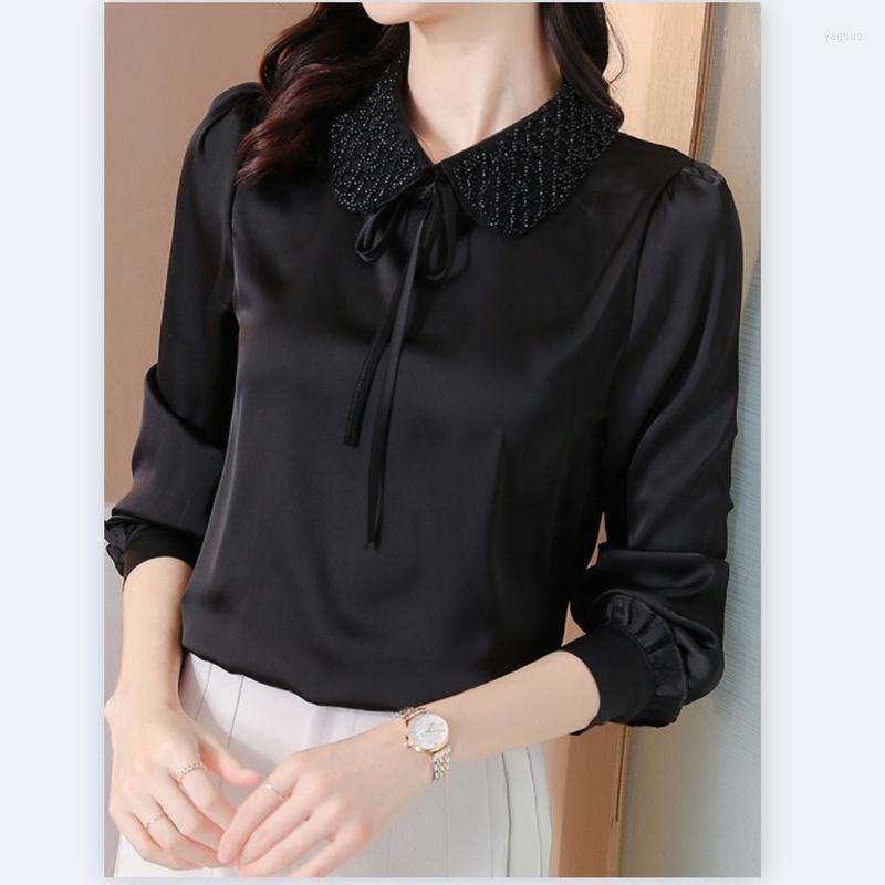 Women' Blouses 2023 Long Sleeve Blouse Women Beading White Black Chiffon Shirt Blusas Mujer De Moda Tops Shirts Femme Blusa, Apricot
Women' Blouses 2023 Long Sleeve Blouse Women Beading White Black Chiffon Shirt Blusas Mujer De Moda Tops Shirts Femme Blusa, Apricot