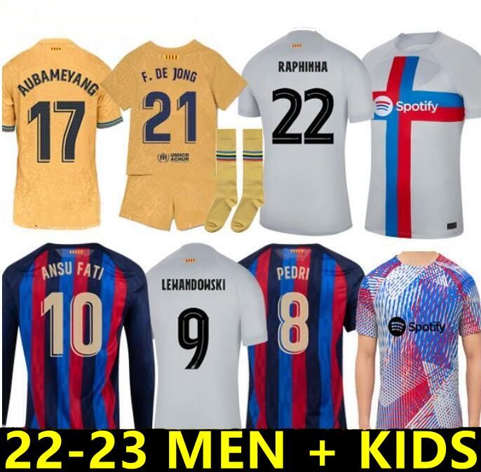 2022 2023 Raphinha Lewandowski KESSIE PEDRI soccer jersey FERRAN 21 22 23 Camisetas de ANSU FATI kit shirt men kids Kounde bArcElOnAs long sleeve 3rd Drake's Sound ZZ
2022 2023 Raphinha Lewandowski KESSIE PEDRI soccer jersey FERRAN 21 22 23 Camisetas de ANSU FATI kit shirt men kids Kounde bArcElOnAs long sleeve 3rd Drake's Sound ZZ