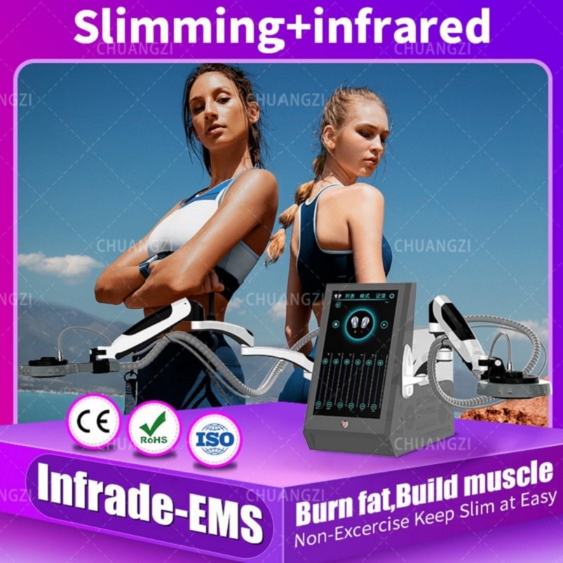 2023 New Slimming RF EMSzero Infrared Electromagnetic Stimulation Muscle Increase Fat Decrease Beauty Instrument
2023 New Slimming RF EMSzero Infrared Electromagnetic Stimulation Muscle Increase Fat Decrease Beauty Instrument