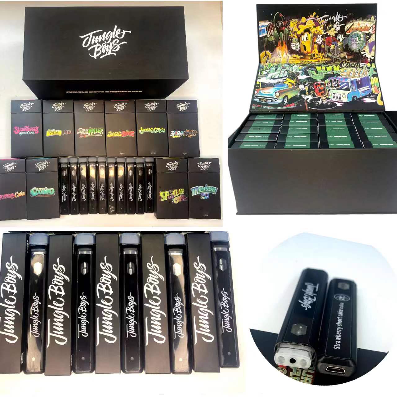 Popular Jungle boys Disposable Vape Pens E-Cigarette 1ml Empty Cartridges Ceramic Coil 280mAh Rechargeable Battery with Pakaging 10colors
Popular Jungle boys Disposable Vape Pens E-Cigarette 1ml Empty Cartridges Ceramic Coil 280mAh Rechargeable Battery with Pakaging 10colors