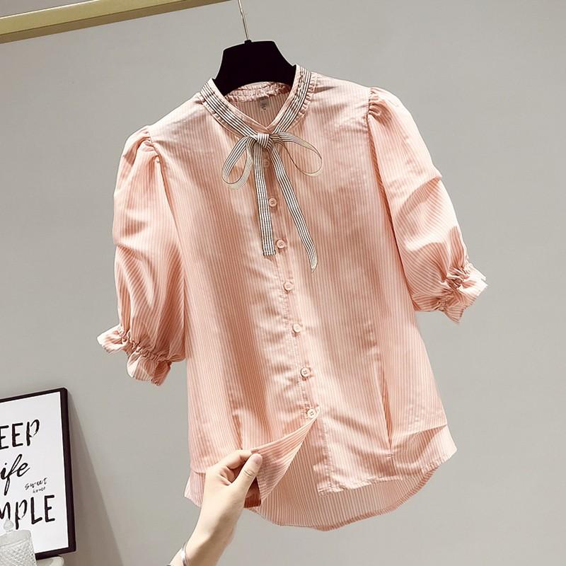 Women' Blouses & Shirts Ladies Short Sleeve Elegant Arrival 2023 Fashion Korean Style Puff All-match Women Summer Casual Tops W384, Photo color
Women' Blouses & Shirts Ladies Short Sleeve Elegant Arrival 2023 Fashion Korean Style Puff All-match Women Summer Casual Tops W384, Photo color