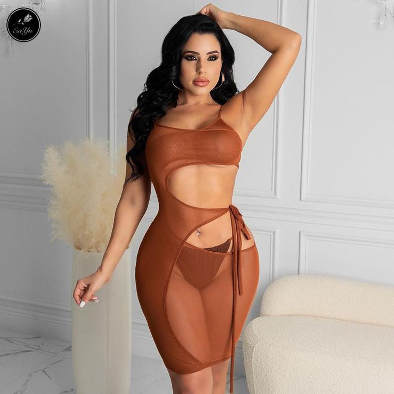 Casual Dresses Enyu -4XL Fashion 2023 Summer Sexy Women Black Brown Solid Mini Dress Camisole Thin Guazy See-Through Club
Casual Dresses Enyu -4XL Fashion 2023 Summer Sexy Women Black Brown Solid Mini Dress Camisole Thin Guazy See-Through Club