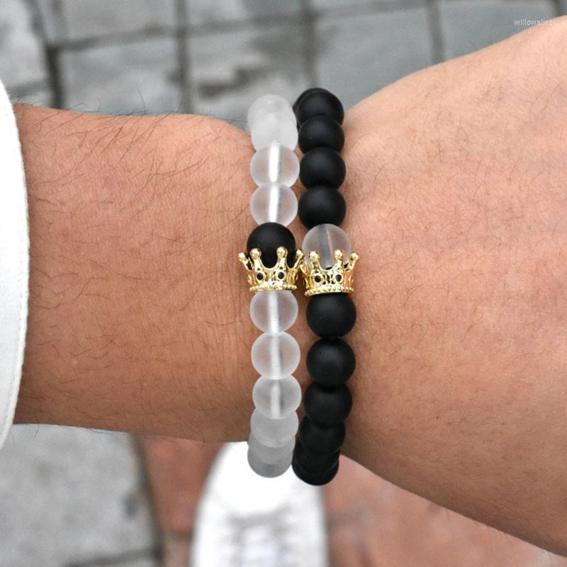 Strand 8mm Bead Bracelet Crown King Panther Charm Elastic Adjustable Natural Stone Beads For Men Women Couple Boy Girl
Strand 8mm Bead Bracelet Crown King Panther Charm Elastic Adjustable Natural Stone Beads For Men Women Couple Boy Girl