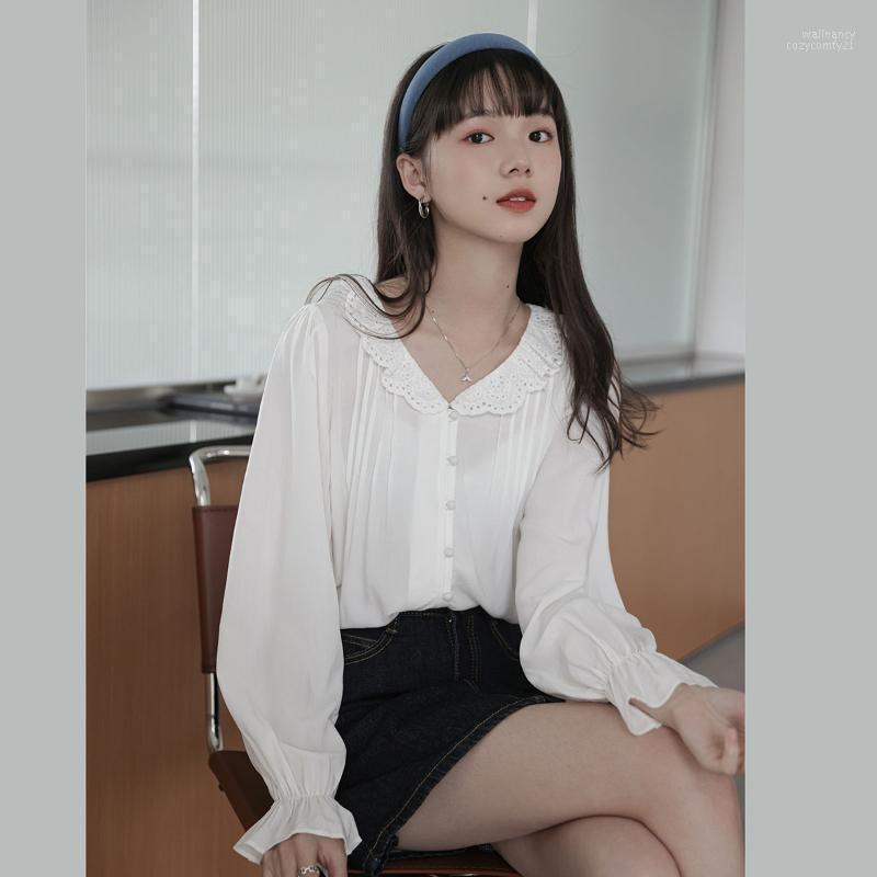 Women's Blouses & Shirts COIGARSAM Shirt Womens Tops Spring 2023 Korea Style Puff Sleeve White Black Women Drop Wall22
Women's Blouses & Shirts COIGARSAM Shirt Womens Tops Spring 2023 Korea Style Puff Sleeve White Black Women Drop Wall22