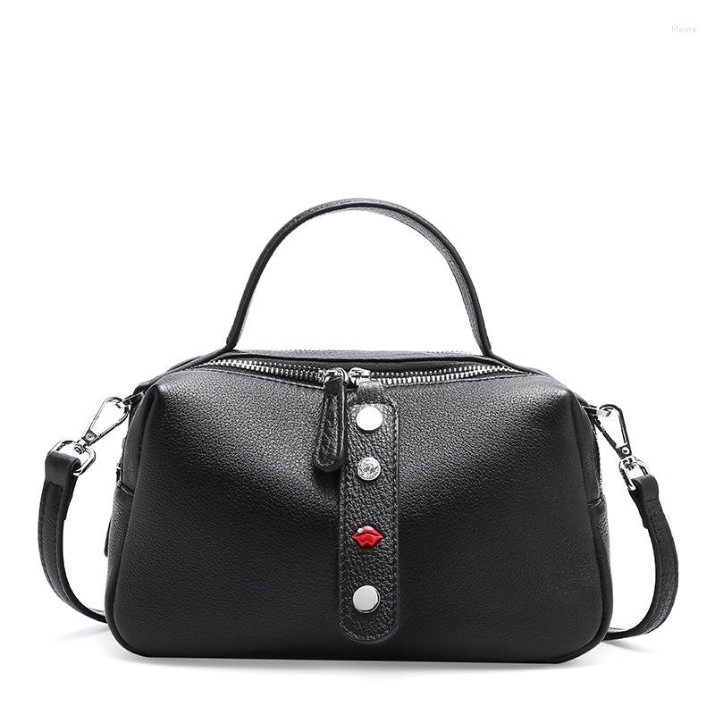 Evening Bags SALEQI Real Cowhide Leather Fashion Lady Crossbody Bag High Quality Tote Handbag Pillow Shoulder Pink Red Black
Evening Bags SALEQI Real Cowhide Leather Fashion Lady Crossbody Bag High Quality Tote Handbag Pillow Shoulder Pink Red Black