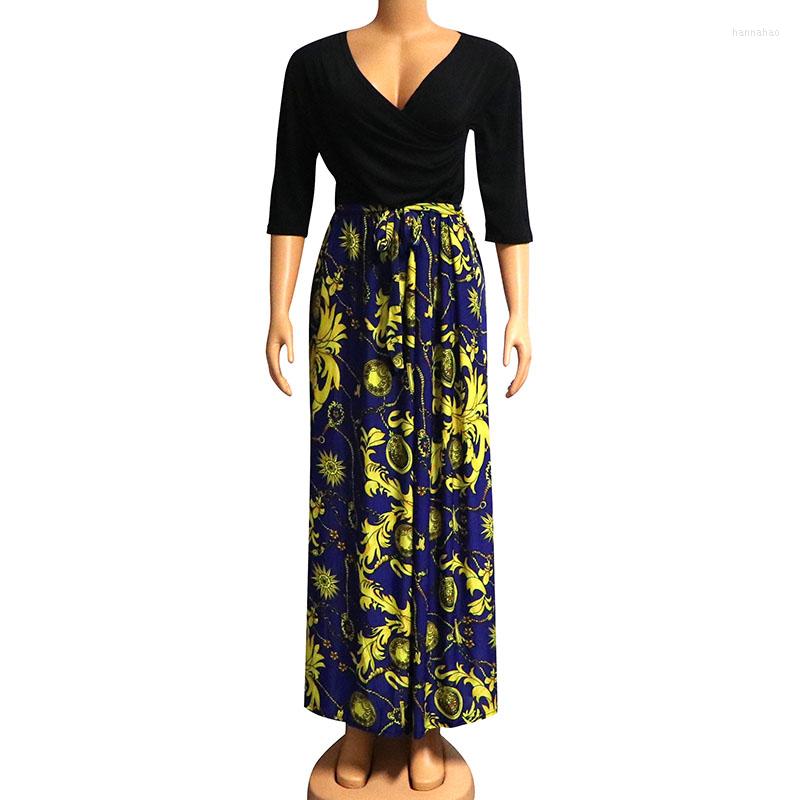 Ethnic Clothing Fashion Design African Dresses For Women 2023 Sexy Gorgeous Print V-Neck Lady Modern Dress Party
Ethnic Clothing Fashion Design African Dresses For Women 2023 Sexy Gorgeous Print V-Neck Lady Modern Dress Party