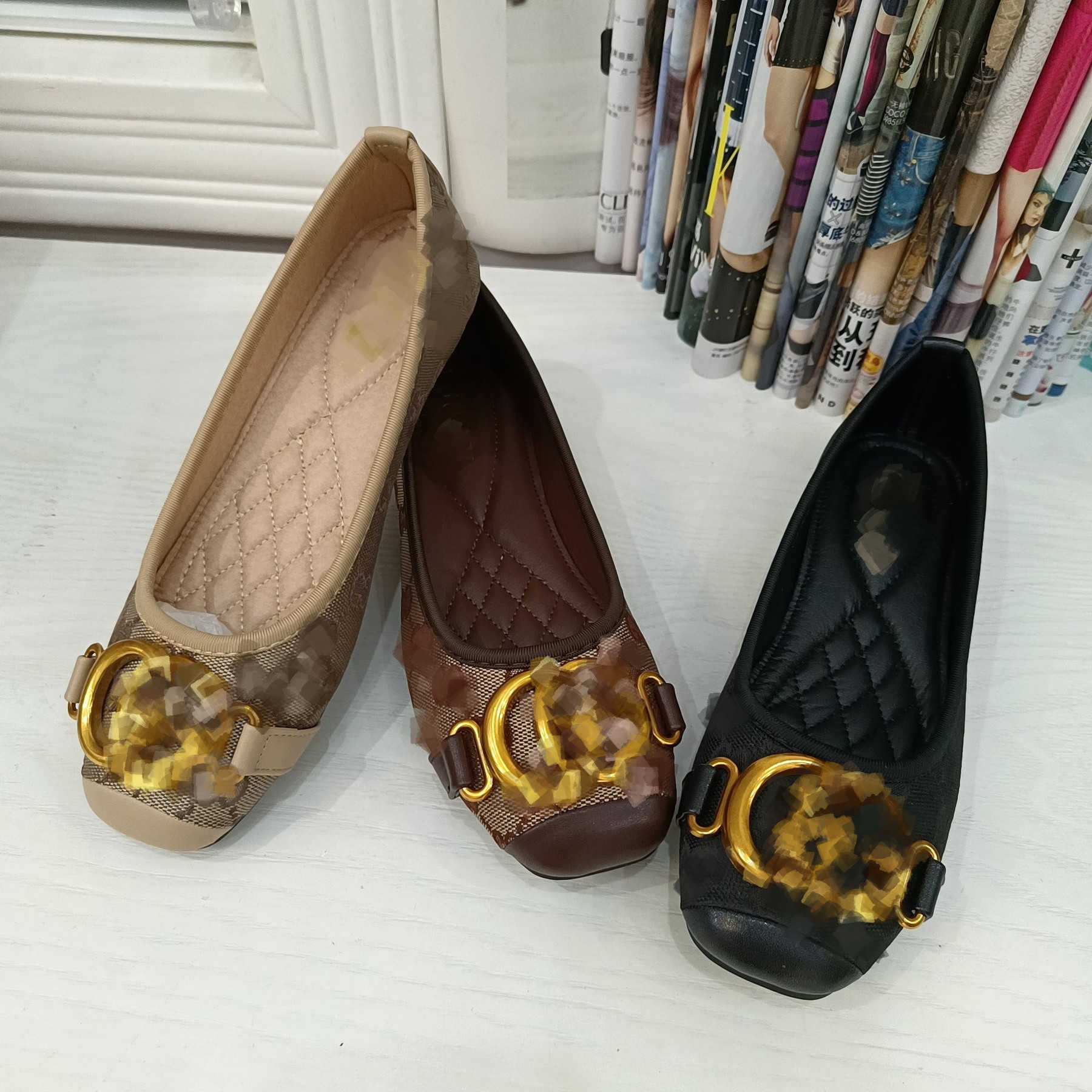 Designer G Flat shoes Loafers Princetown High Quality Metal Buckle Ladies Leather Printed monograms ladies Women Luxury business dress Shoes size 35-42, Xyguc3161
Designer G Flat shoes Loafers Princetown High Quality Metal Buckle Ladies Leather Printed monograms ladies Women Luxury business dress Shoes size 35-42, Xyguc3161