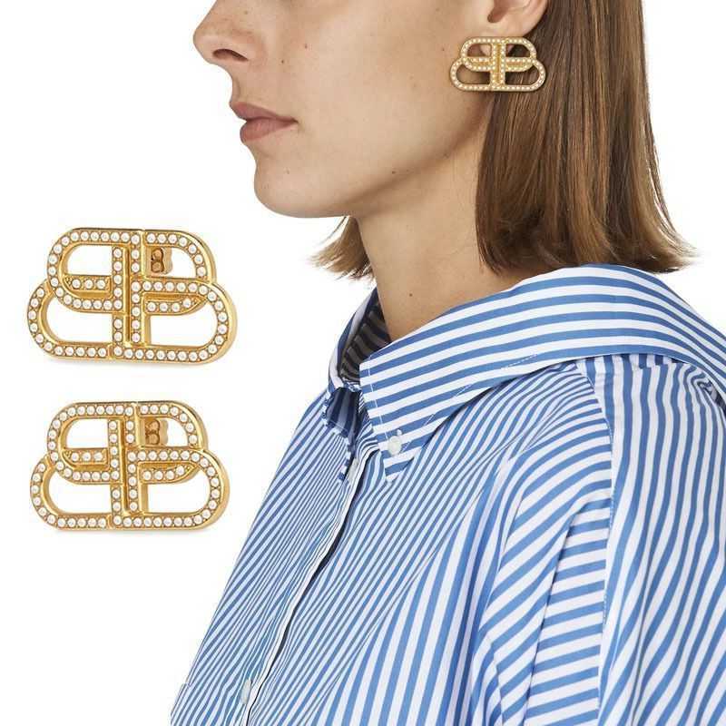 Designer earrings bb Earrings Jewelry women New Type Large Geometric Earrings New Fashion Brass Gold plated Earrings
Designer earrings bb Earrings Jewelry women New Type Large Geometric Earrings New Fashion Brass Gold plated Earrings