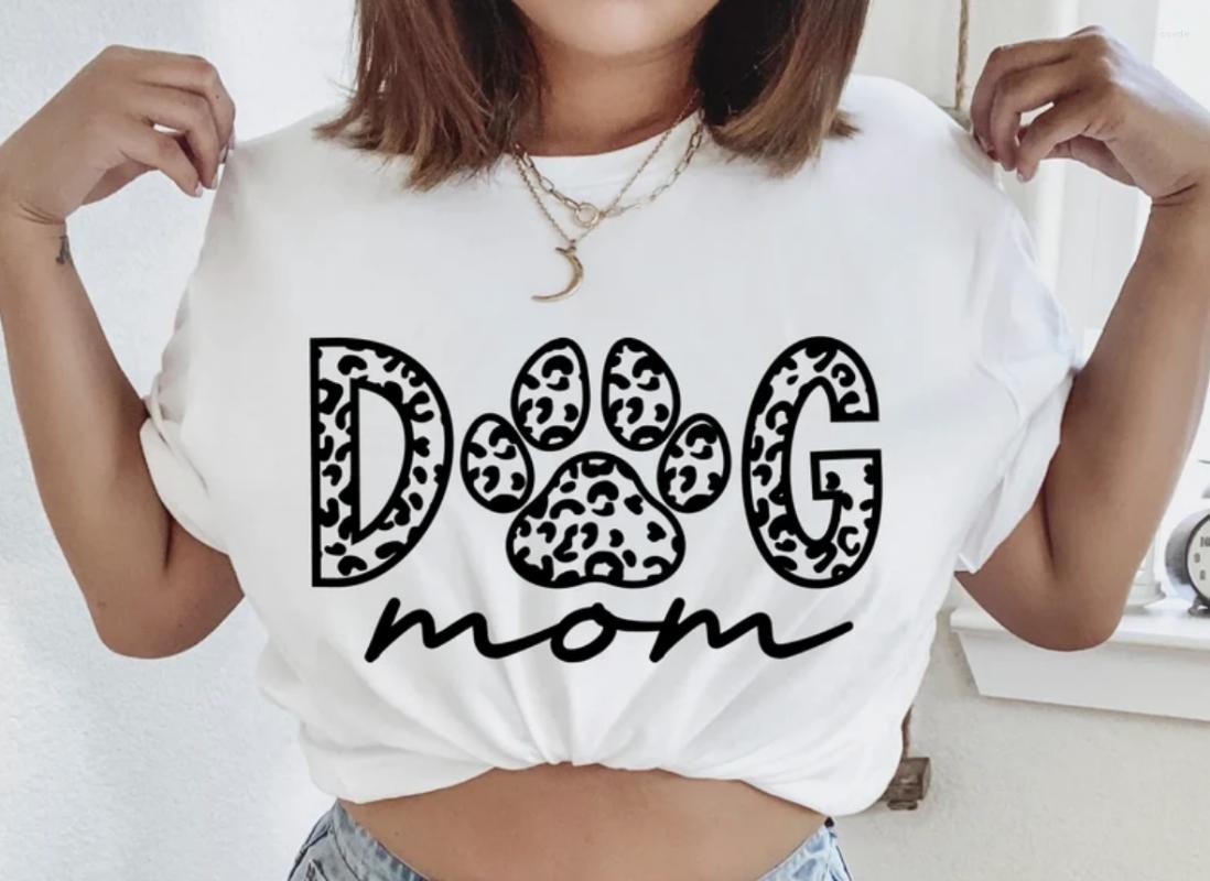 Women's T Shirts Dog Mom Leopard Short Sleeve Top Tees O Neck Fashion Cotton Goth Y2k Streetwear Harajuku Kawaii T-shirt Drop, Red
Women's T Shirts Dog Mom Leopard Short Sleeve Top Tees O Neck Fashion Cotton Goth Y2k Streetwear Harajuku Kawaii T-shirt Drop, Red