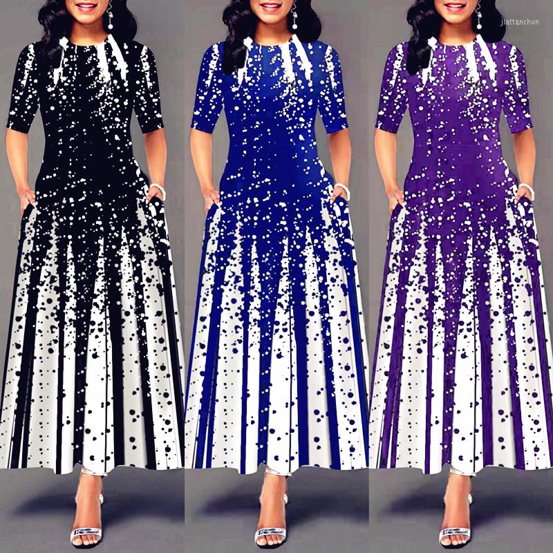 Casual Dresses Fashion Women Loose Vintage Print Long Summer Short Sleeve Dress Large Big Spring Elegant Party Maxi, Purple
Casual Dresses Fashion Women Loose Vintage Print Long Summer Short Sleeve Dress Large Big Spring Elegant Party Maxi, Purple