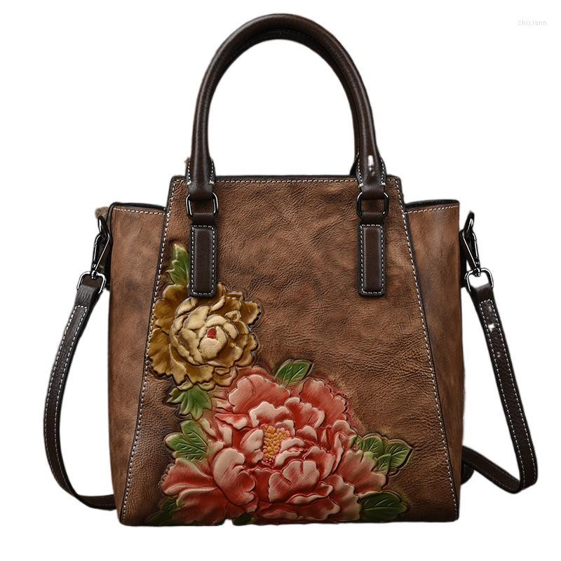 Evening Bags YourSeason Ladies Bag Casual Tote Genuine Leather Embossing Shoulder Women Retro Large Capacity Natural Cowhide Handbag, Green
Evening Bags YourSeason Ladies Bag Casual Tote Genuine Leather Embossing Shoulder Women Retro Large Capacity Natural Cowhide Handbag, Green