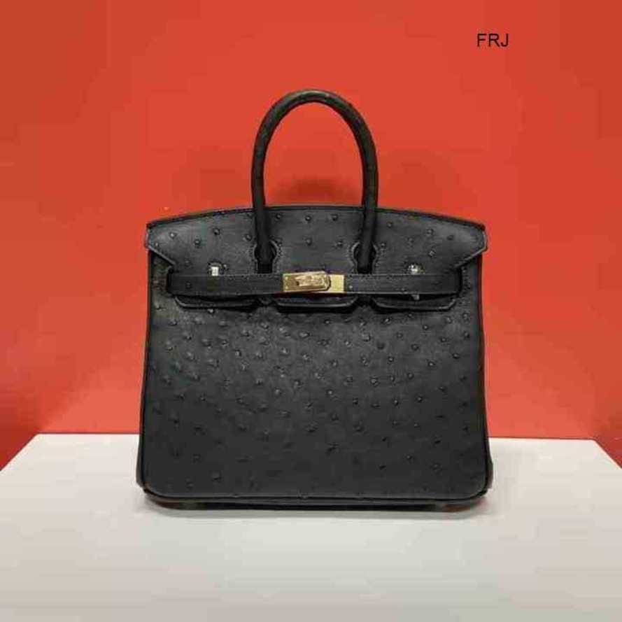 Designer Bags Birkin Handbags Herms h Premium Black Ostrich Leather 3025mini Small Portable Togo Litchi Pattern1JRX Have Logo frj
Designer Bags Birkin Handbags Herms h Premium Black Ostrich Leather 3025mini Small Portable Togo Litchi Pattern1JRX Have Logo frj