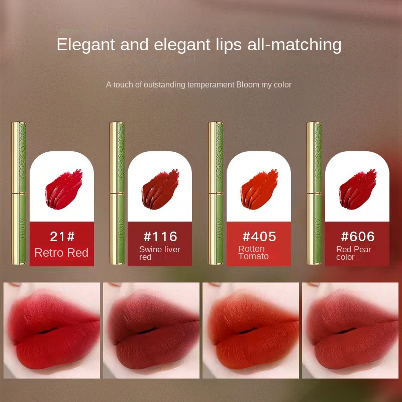 bestselling adad retro small tube silk soft lipstick waterproof nonstick cup economical lipstick set fast delivery, Red
bestselling adad retro small tube silk soft lipstick waterproof nonstick cup economical lipstick set fast delivery, Red